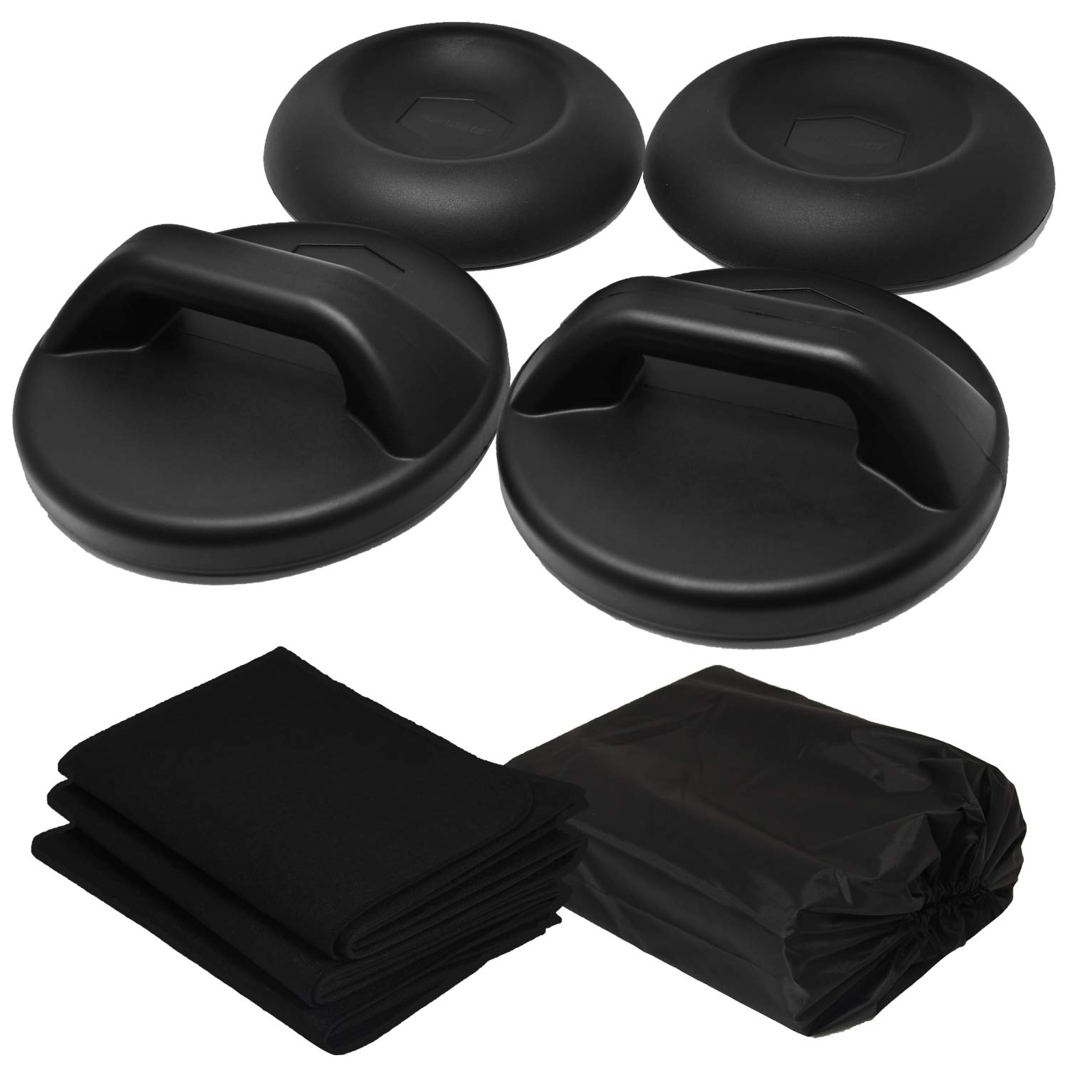 Amazon.co.jp: nondata スライドディスク マット セット 180cm×200cm